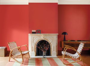 روانشناسی و کاربرد رنگ قرمز در طراحی داخلی و دکوراسیون منزل