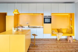 ست زرد در طراحی داخلی - زرد را با چه رنگی ست کنیم؟
