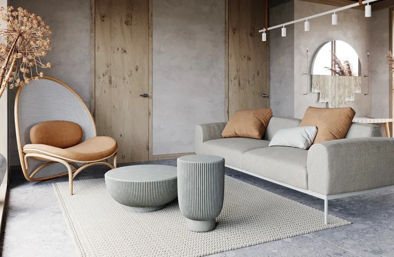 طراحی داخلی به سبک وابی سابی