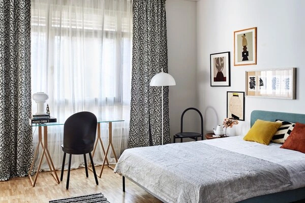 ایده آباژور زمینی برای اتاق خواب