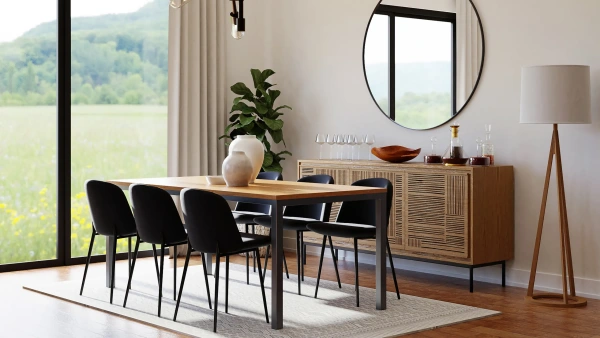 آباژور در فضای غذاخوری