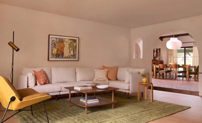 ترکیب رنگ های طبیعی و خنثی برای فضاهای مدرن